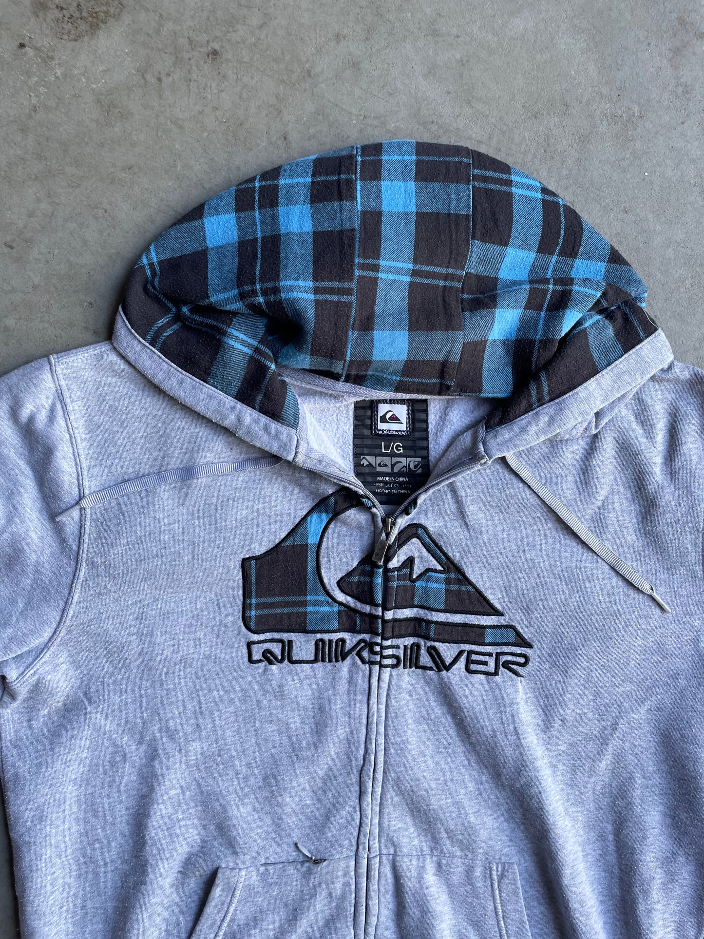 2000's Y2K Quicksilver Surf Hoodie