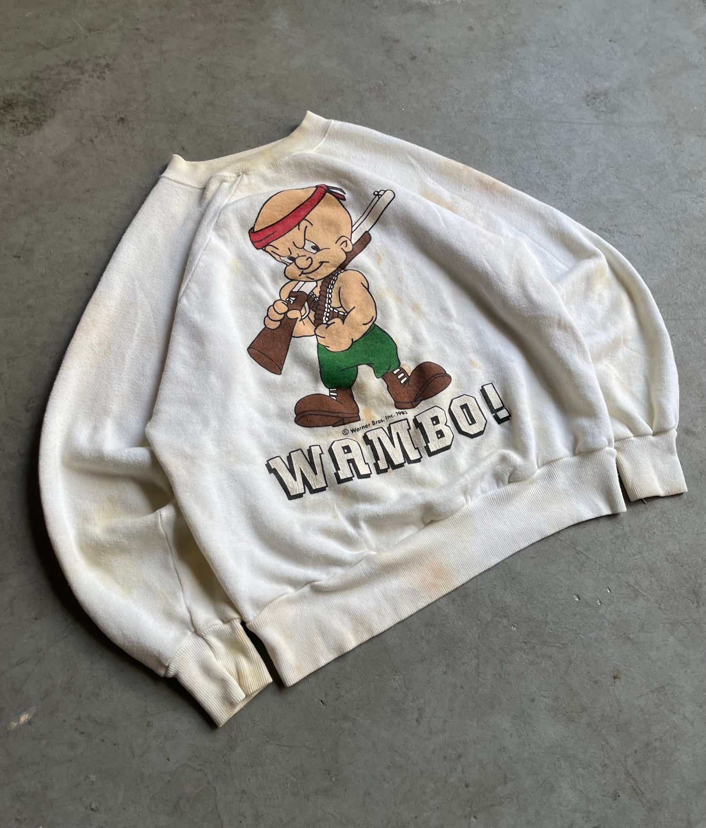 1980's Popeyes "Wambo" Sweatshirt