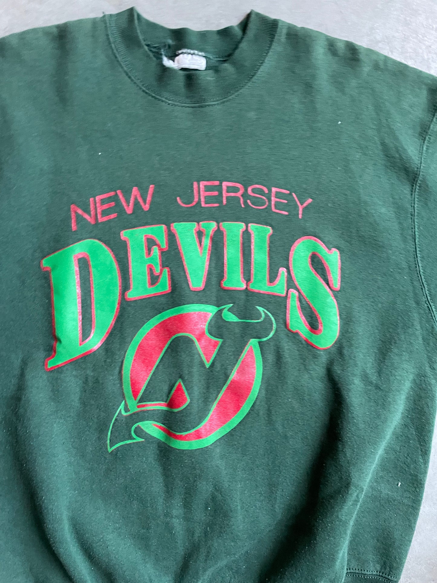 1990's NHL New Jersey Devils Sweatshirt