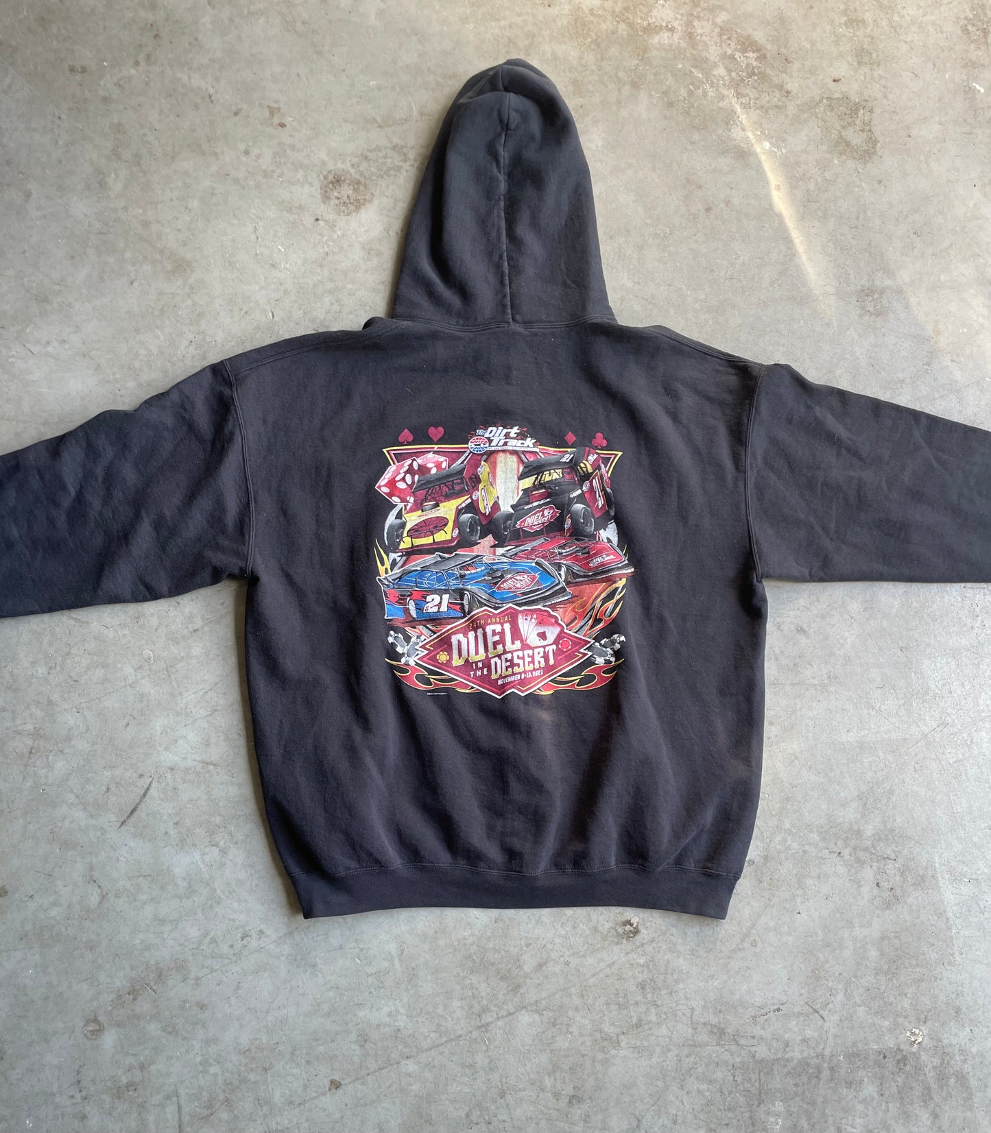 2000's Duel Desert Rally Car Hoodie
