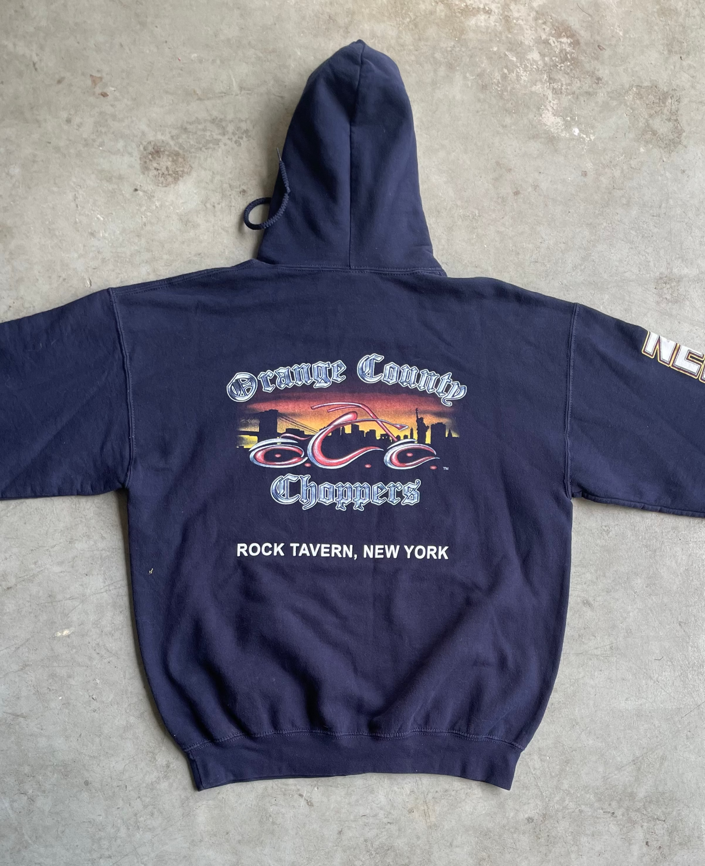 1990's Orange County Choppers New York Hoodie