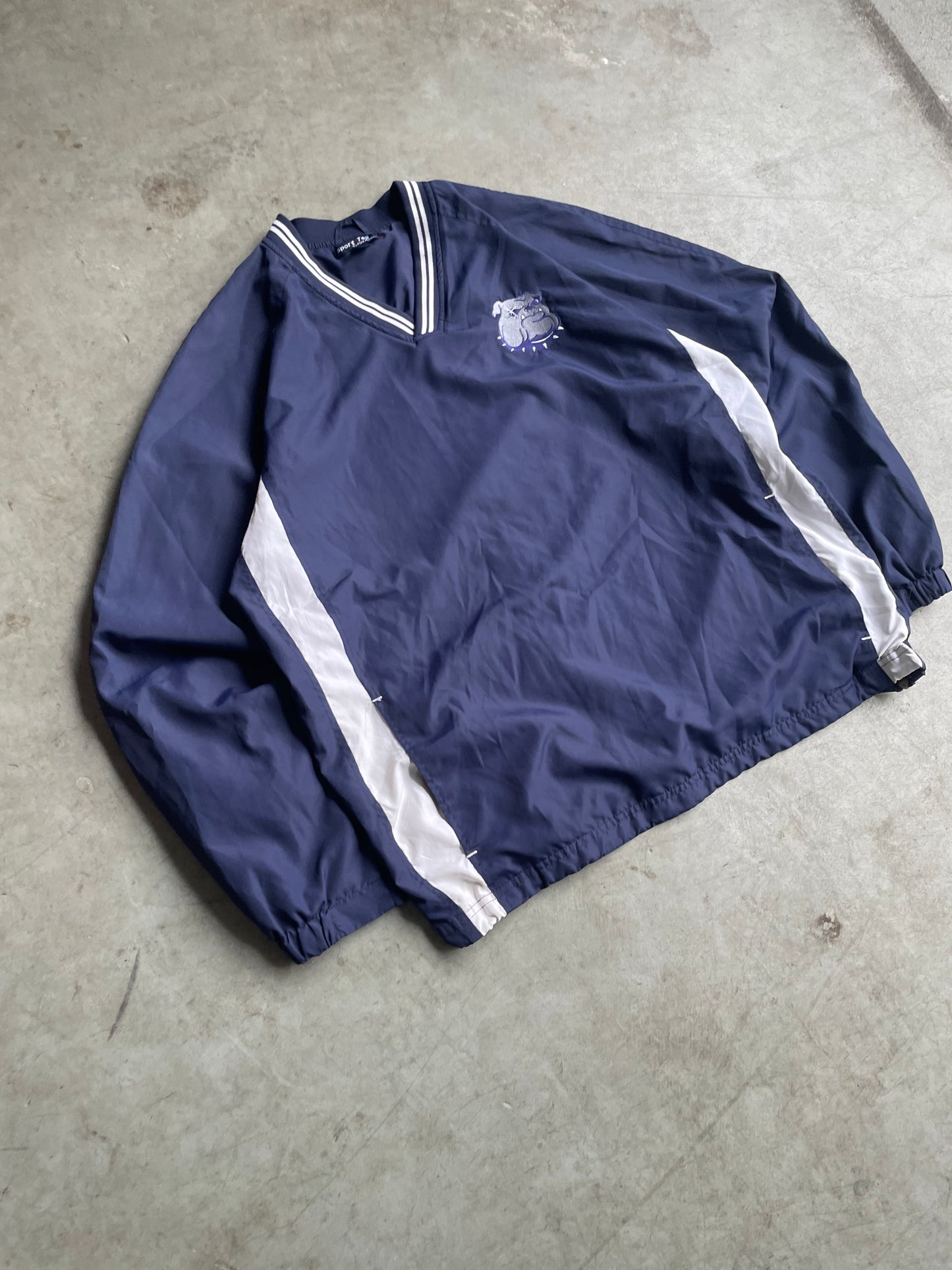 2000's Bulldog SportTek Windbreaker