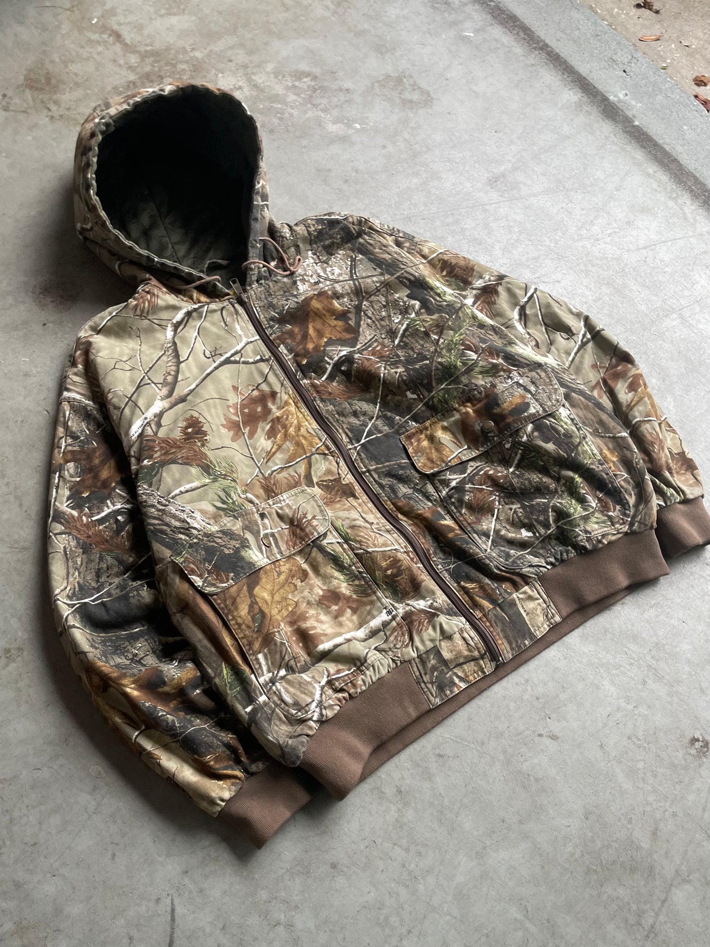 2000's Cabelas Camo Zip Up