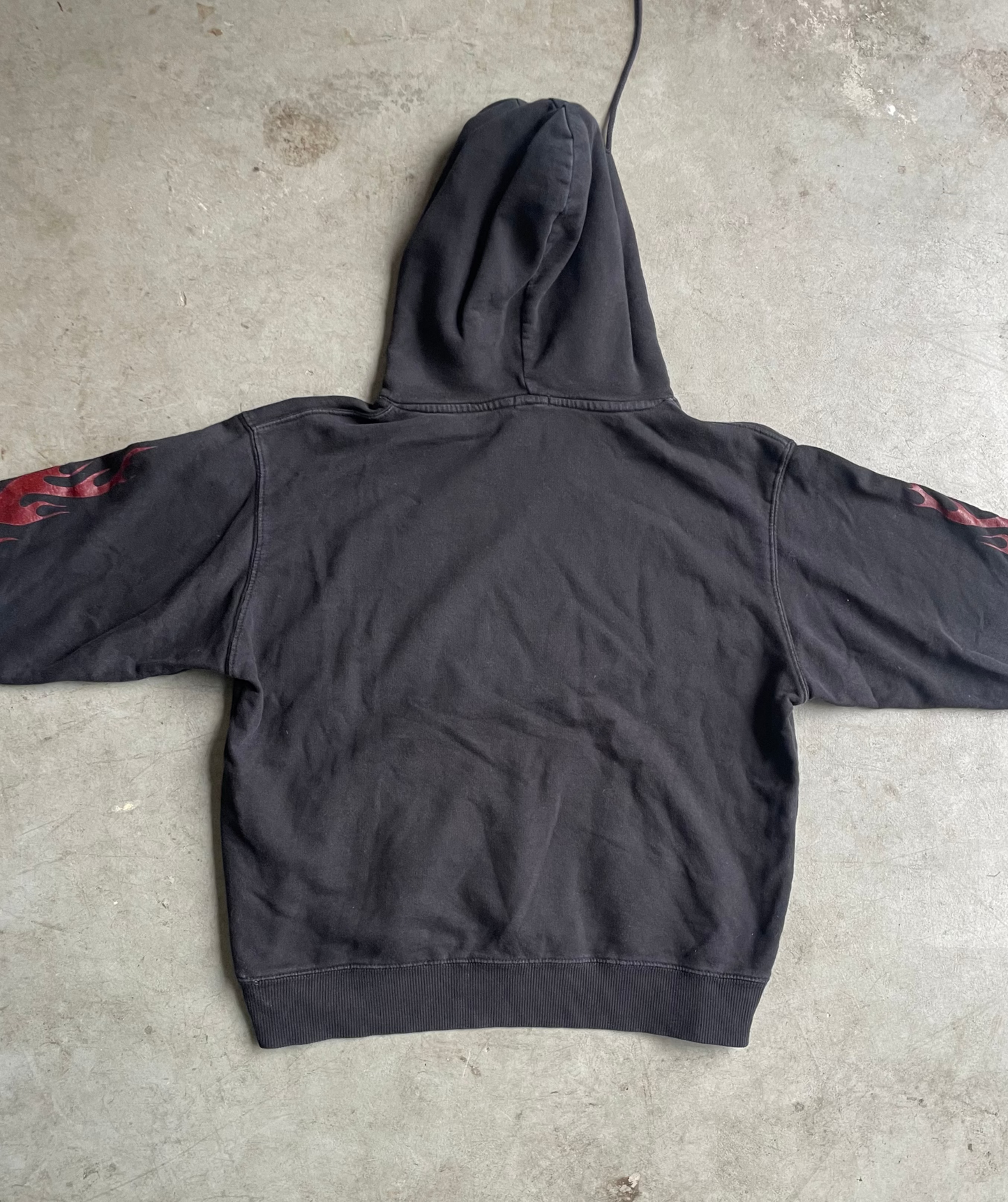 1990's Flame Sleeve Hoodie