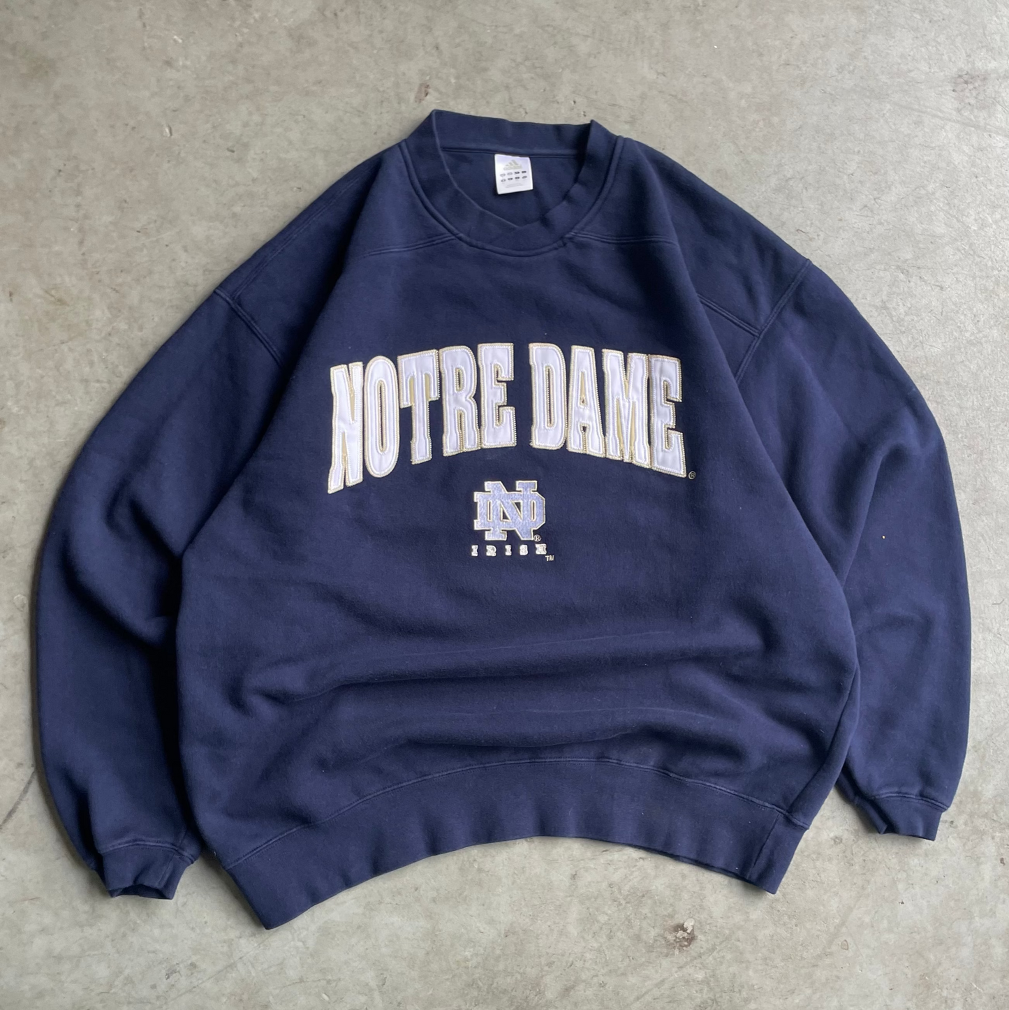 2000's Notre Dame Adidas Sweatshirt