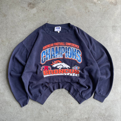1997' Denver Bronco's AFC Champions Sweatshirt
