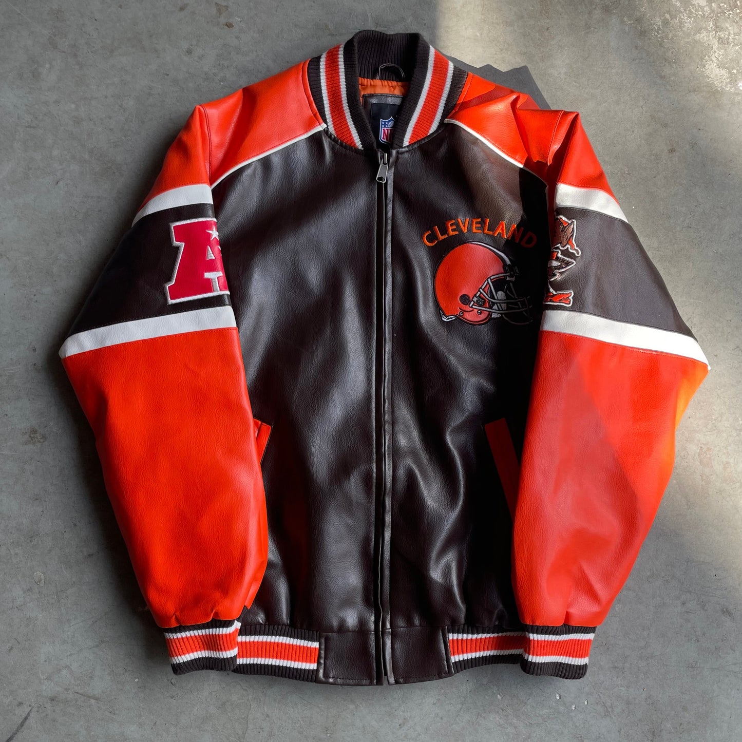 1990's Cleveland Browns letterman jacket