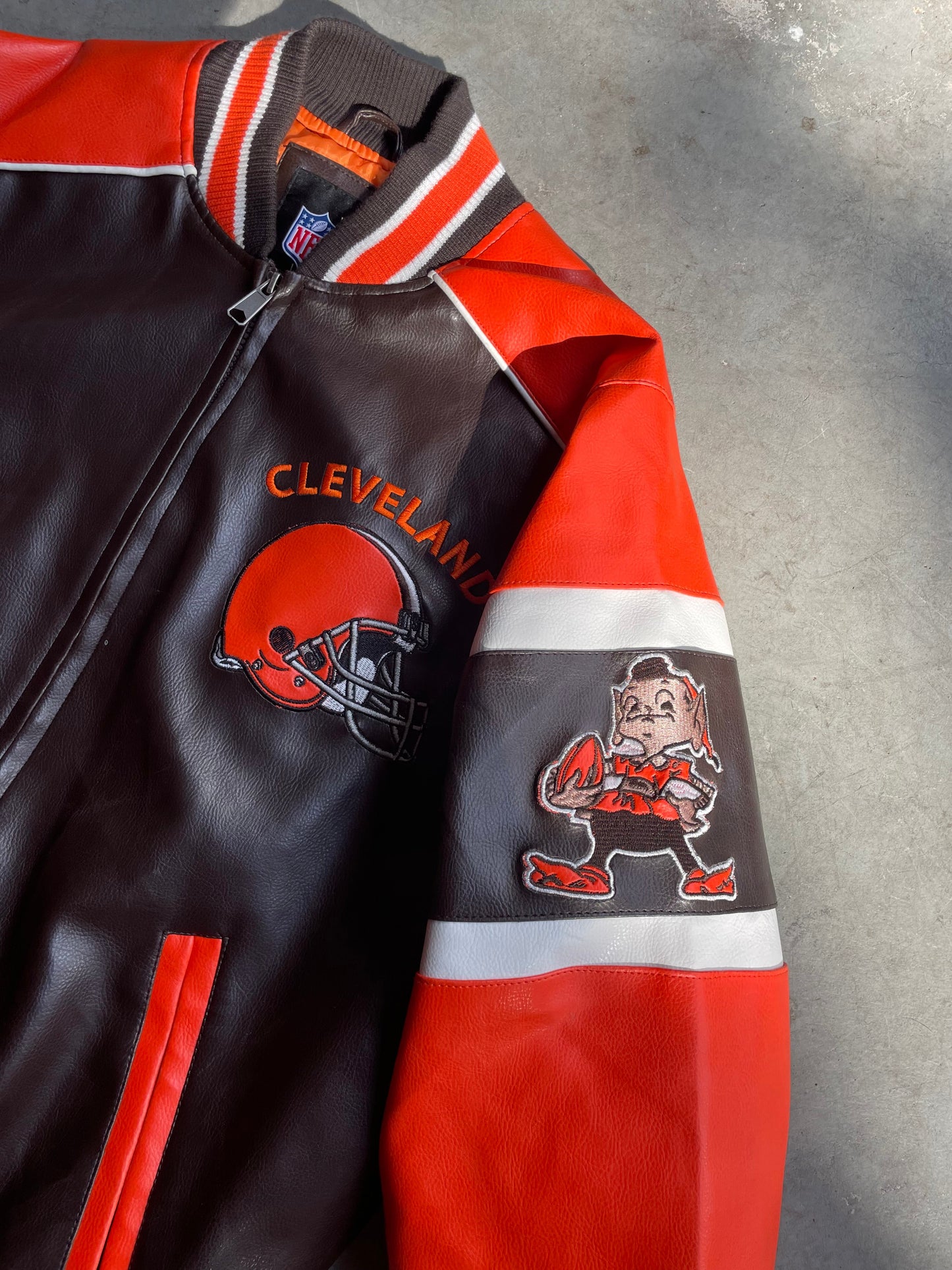 1990's Cleveland Browns letterman jacket