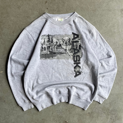 1990's Alaska Wolf Sweatshirt
