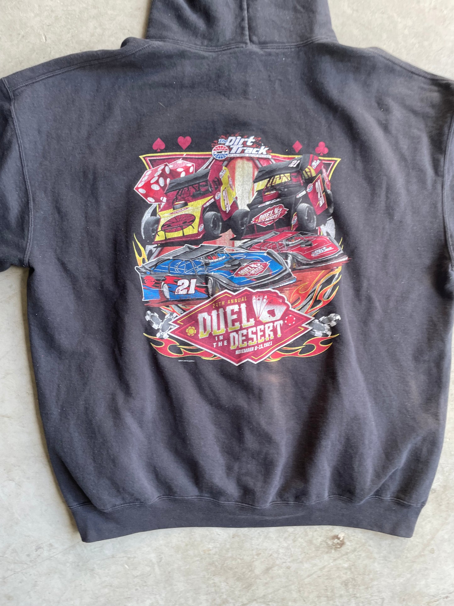 2000's Duel Desert Rally Car Hoodie