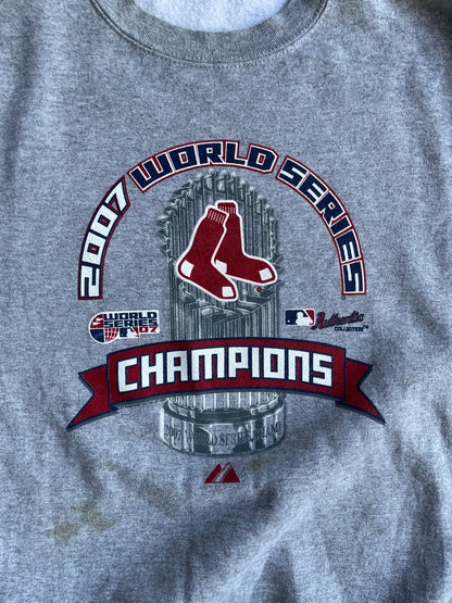 2007' MLB World Series Red Socks Sweatshirt