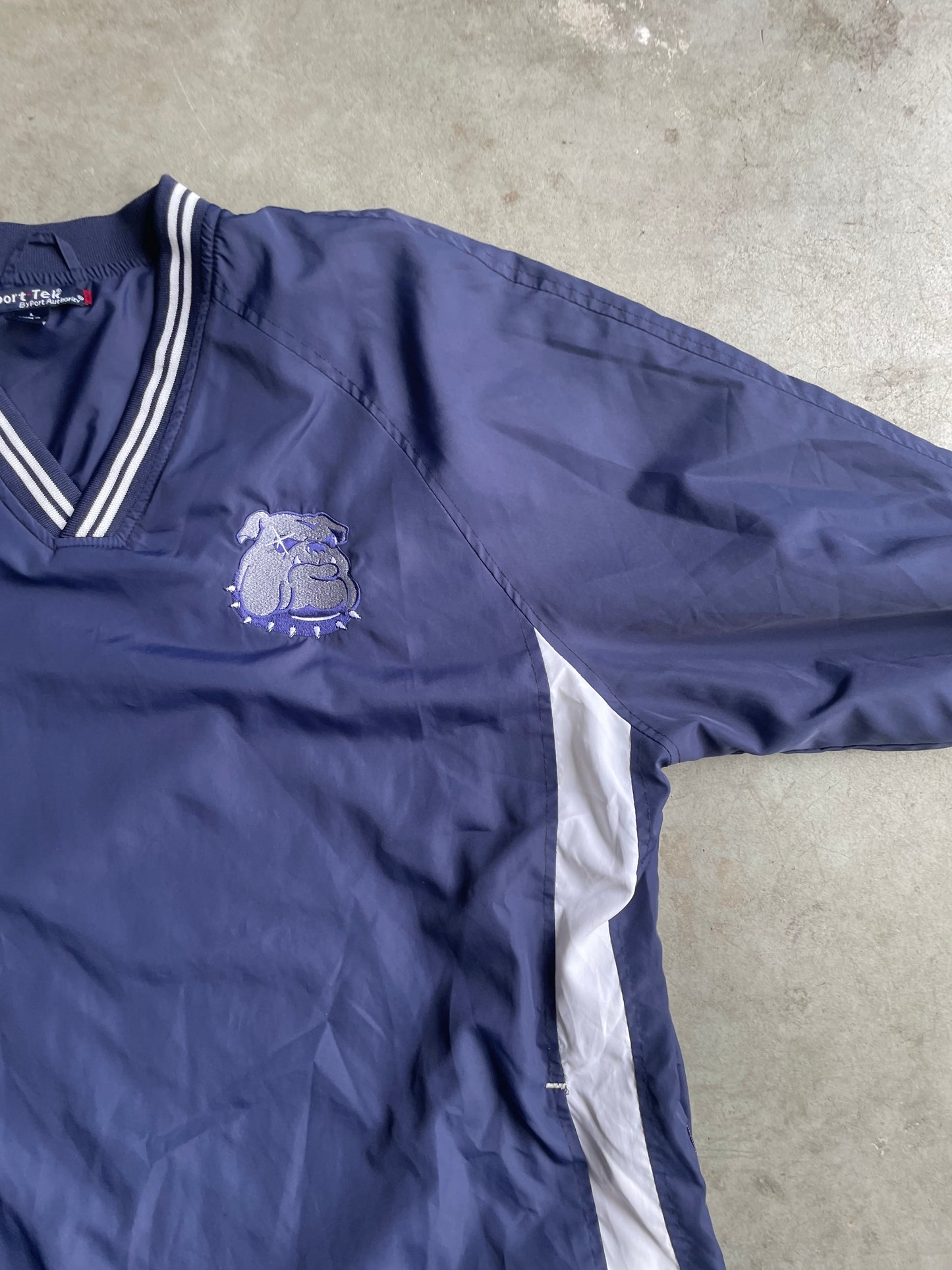 2000's Bulldog SportTek Windbreaker