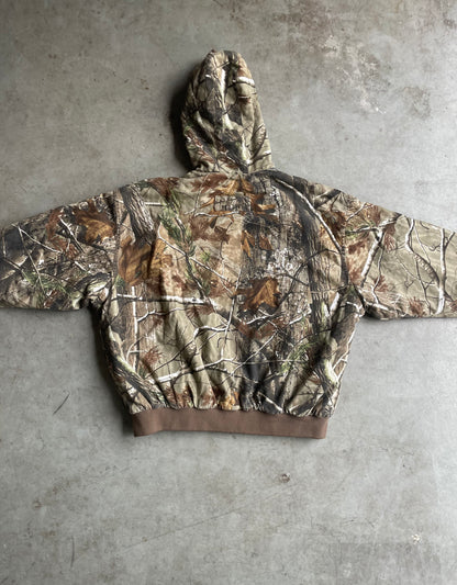 2000's Cabelas Camo Zip Up