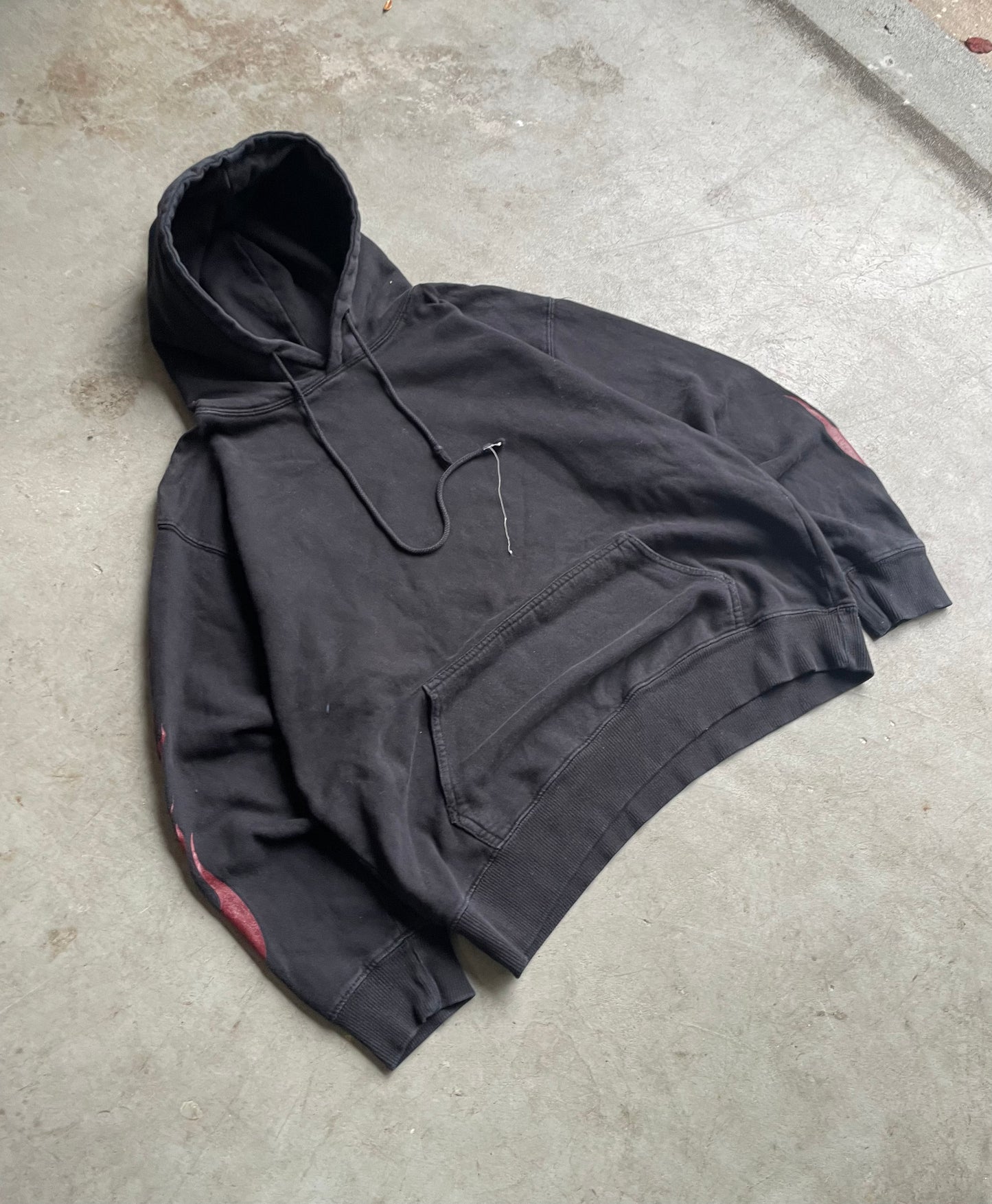 1990's Flame Sleeve Hoodie